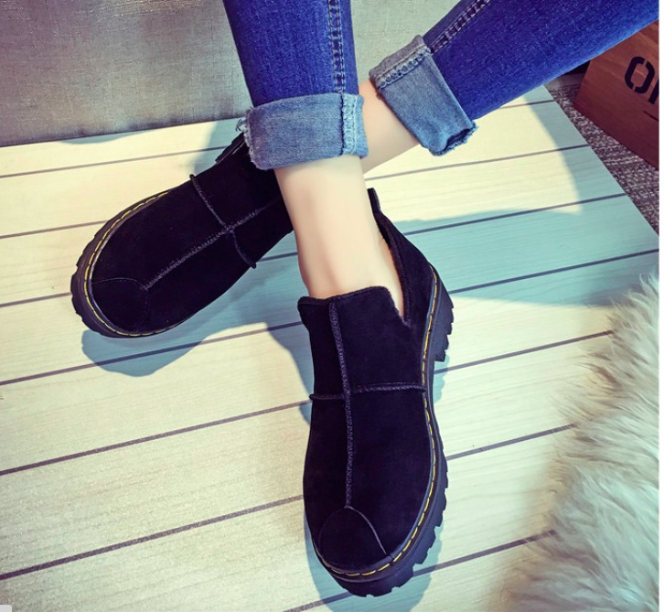 HA016 Soft Loafers Black